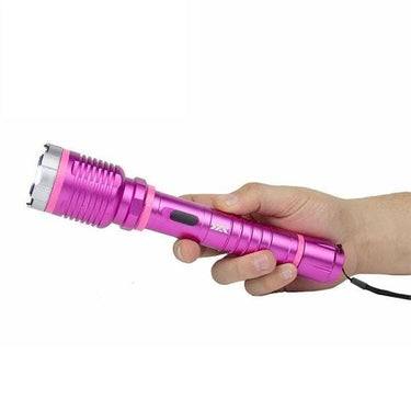 Defense Divas® Stun Guns DNA Collecting Aluminum Self-Defense Stun Gun & Flashlight Combo